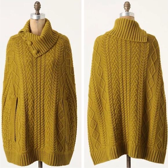 Anthropologie cocoon cape sweater - Picture 2 of 8